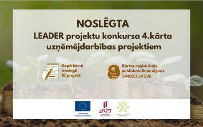 Projektu konkursa 4.kārta noslēgta