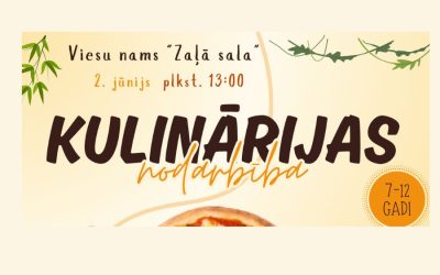 Nautrēnu apvienības jauniešiem iespēja apgūt kulinārijas prasmes
