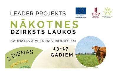 Kaunatas apvienības jaunieti- piesakies neformālajām apmācībām
