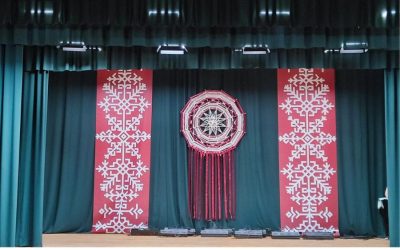 Bērzgales kultūras nama koncertzālei jauns skatuves apgaismojums