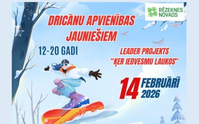 Dricānu apvienības jauniešiem iespēja piedalīties braucienā “Paliec Te!”