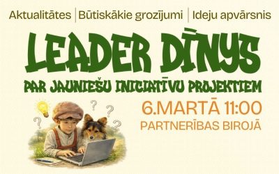 Apmeklē “LEADER dīnys” par jauniešu iniciatīvām