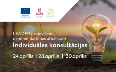 Piesakies individuālajai konsultācijai par uzņēmējdarbības projektiem