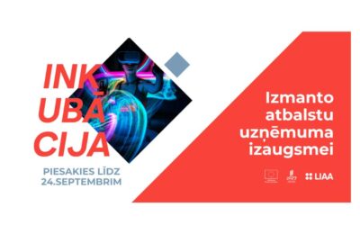 LIAA līdz 24. septembrim atvērta rudens uzņemšana Biznesa inkubācijas programmā