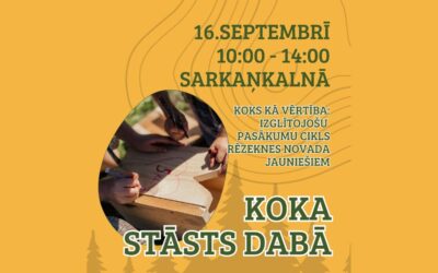 Piesakies izglītojošam pasākumam par koka vērtību